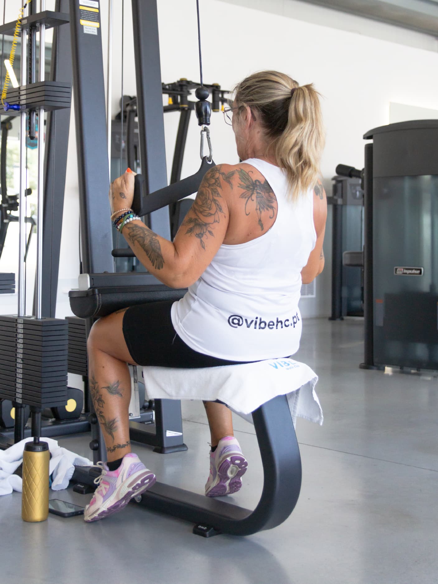 Treino de costas