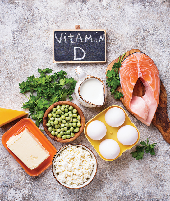 Alimentos com vitamina D